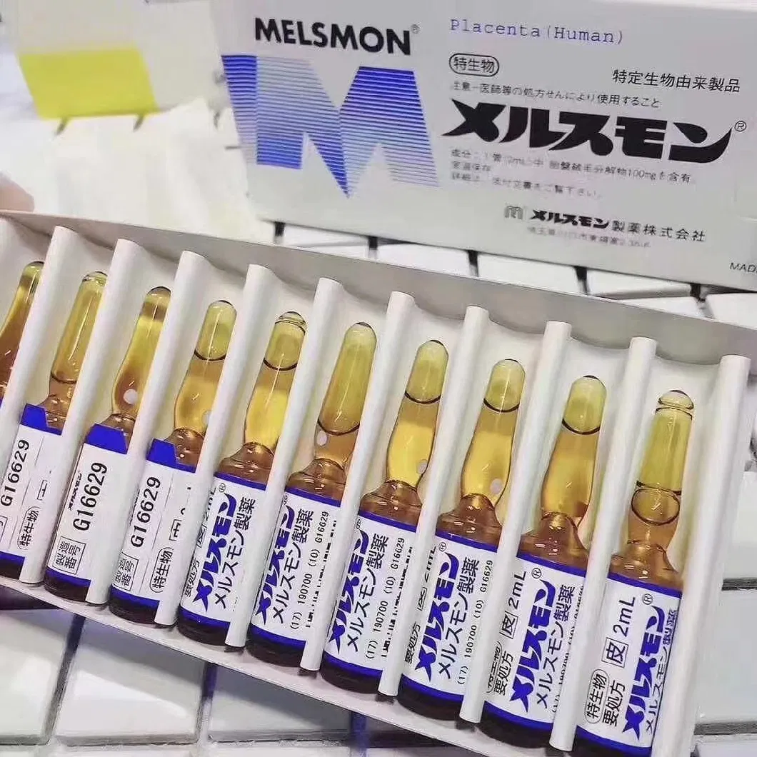 2022 Top Sale Melsmon Human Placenta Price 50 Ampoules