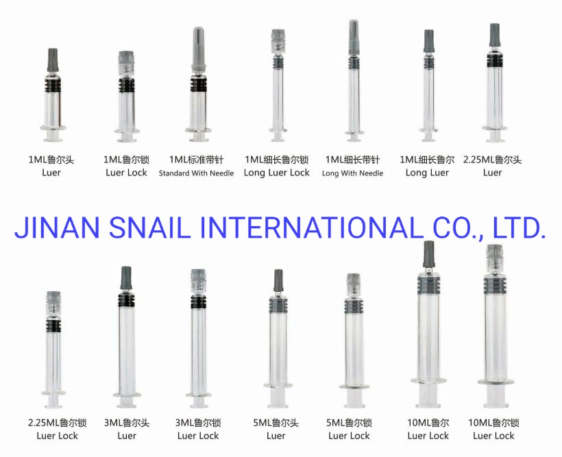 Luer Pre-Filled Glass Syringes,