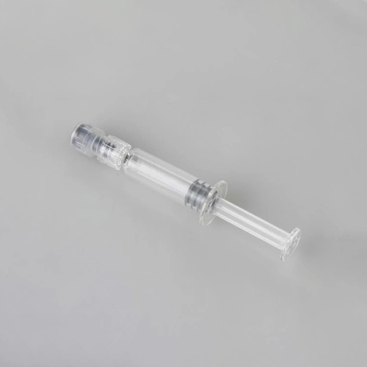 Glass Syringe with Luer Lock for Pre-Filled Oil